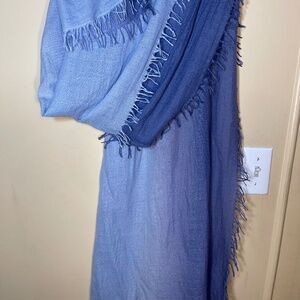 Eileen Fisher Blue Scarf